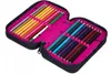 An open pencil case filled with colored pencils. Náhľad obrázku produktu