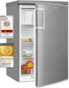 Exquisit Kühlschrank KS16-4-HE-040E inoxlook | Nutzinhalt: Produktbild-Vorschau 1