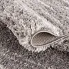 Hochflor Teppich Shaggy Taupe 200x290 cm - Meliertes Produktbild-Vorschau 3