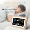 FJ3399C Inteligentná meteostanica s hodinami Merač Náhľad obrázku produktu 11