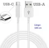 ino 2x Typ-C 100 cm USB-Kabel Daten und Ladekabel für ZTE Produktbild-Vorschau 2
