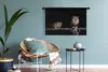 MuchoWow® Wandteppich Wandbehang Löwen - Licht - Porträt Produktbild-Vorschau 5