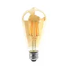 LED Rustika Filament Edison ST64 4W E27 gold gelüstert Produktbild-Vorschau 1