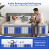 Hiazurm Matratze 140x200 cm, 7-Zonen Federkernmatratze mit Produktbild-Vorschau 3