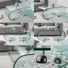 cagü: Design Glascouchtisch Couchtisch [MAYFAIR] Glas Produktbild-Vorschau 6