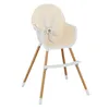 TULANO Morsel Beige | Kinderhochstuhl 2 in 1 Hochstuhl Produktbild-Vorschau 2