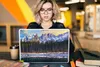 MuchoWow® Laptop Aufkleber Sticker Cover Dolomiten - Winter Produktbild-Vorschau 5