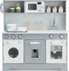 COSTWAY TY327900 cucina da gioco in legno per bambini, con Anteprima dell’immagine prodotto 1