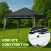 Bestlivings Faltpavillon 3 x 3 m ( Anthrazit ) Pop-Up Produktbild-Vorschau 4