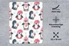 MuchoWow® Mauspad Mousepad Schlittschuhe - Schnittmuster - Produktbild-Vorschau 3