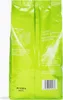 The back of a green coffee bean bag with text and a barcode. Produktbild-Vorschau