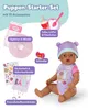 BABY born Eva 43cm, Babypuppe mit 10 Funktionen und Produktbild-Vorschau 2