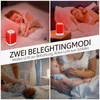 Nachtlicht Schlafhilfe Rotlicht Lampe 670nm LED Produktbild-Vorschau 7