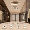 ZMH LED Deckenleuchte Retro 35CM Schlafzimmer Deckenlampe Produktbild-Vorschau 3
