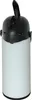 Thermos à pompe en acier inoxydable, 1,9 litre, gris clair, Voir les images du produit 2