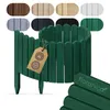 Floranica Bordurette jardin bois 100 cm x 10 cm, Vert – Voir les images du produit 1