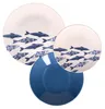 ROSE&TULIPANI THE BLUE ONES Dinner service for 6 people Anteprima dell’immagine prodotto 2