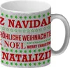 Fröhliche Weihnachten Glitzer-Glitzer-Kaffeebecher Produktbild-Vorschau 1