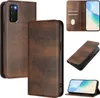 Handyhülle für Samsung Galaxy S20, Vintage Leder RFID Produktbild-Vorschau 1