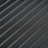 A close-up, angled view of a black ribbed surface, likely a grill pan. Voir les images du produit