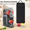 A slushie machine and a protective cover are displayed on a table. Produktbild-Vorschau