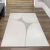 Wohnzimmerteppich minimalistisch Höheneffekt im abstrakten Produktbild-Vorschau 1