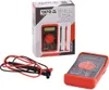 A Yato multimeter is shown in its packaging, along with its accessories. Produktbild-Vorschau