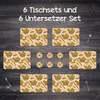 Tischset 6x45x30 cm + 6x10fi cm Platzset Tischmatte Produktbild-Vorschau 4