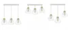 Luxolar Led lampa wisząca 3 płomienie metalowy drut Podgląd zdjęcia produktu 4