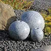 CLGarden 3er Set Quellstein Granitkugeln Ø 15cm 23cm 30cm Produktbild-Vorschau 1