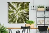 MuchoWow® Wandteppich Wandbehang Hohe grüne Bäume im Produktbild-Vorschau 2
