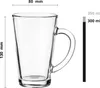 Glasmark Krosno Kieliszki do Latte Macchiato Cappuccino Podgląd zdjęcia produktu 2