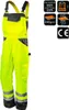 Neo Arbeitslatzhose mit Reflektoren orange, neongelb gelb S Produktbild-Vorschau 1
