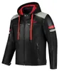 Rusty Stitches Jari Hooded V2 Motorrad Lederjacke, Produktbild-Vorschau 1