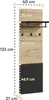 Garderoben-Set QUANT-4 Flurgarderobe Wandgarderobe Produktbild-Vorschau 11