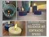 LS-LebenStil 2x XL LED 3D Teelichter Ribe Blau 6,8x3cm Produktbild-Vorschau 5