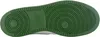 The underside of a white Nike sneaker with a green sole. Produktbild-Vorschau