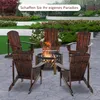 Adirondack-Gartenstuhl mit Becherhalter Gartenliege Produktbild-Vorschau 10