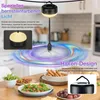 1X Ventilateur anti-mouches de table avec LED, rechargeable Voir les images du produit 6