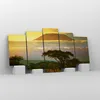 Bild auf Leinwand - Leinwandbild - Safari Tierwelt Berg Produktbild-Vorschau 4