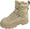 Buffalo Aspha Com 1 Schnürstiefel Beige Produktbild-Vorschau 38