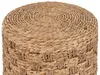 BELIANI Puf přírodní mořská tráva vodní hyacint 40 cm Náhled obrázku produktu 4