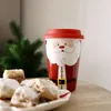Porzellan Weihnachtsbecher to go 350ml Kaffeebecher Produktbild-Vorschau 4