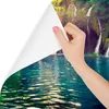 Muralo Selbstklebende Fototapete WASSERFALL Bäume Natur Produktbild-Vorschau 5