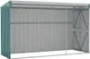 vidaXL Capannone verde 118x288x178 cm Acciaio zincato Anteprima dell’immagine prodotto 6
