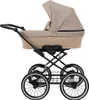 Kunert Romantic 2in1 poussette éco-cuir en brun/cappuccino Voir les images du produit 3