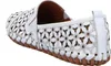 Gemini Damen Slipper Leder Mokassin floral Blumen Cutouts Produktbild-Vorschau 13