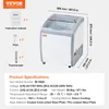 VEVOR Kommerzielle Eiscreme-Vitrine, Produktbild-Vorschau 7