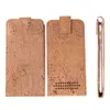Three views of a cork phone case. Produktbild-Vorschau