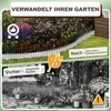 XMTECH 20 m Rasenkante Metall, Wellen Verzinkt Produktbild-Vorschau 7